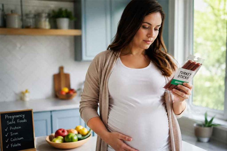 can i eat turkey sticks while pregnant