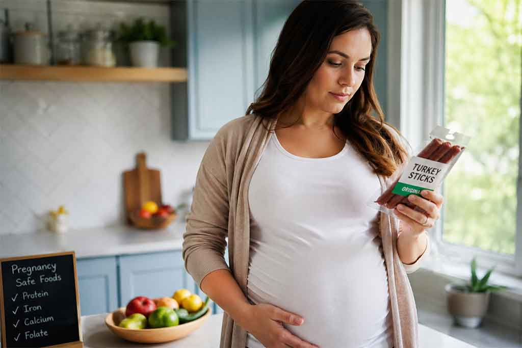 can i eat turkey sticks while pregnant