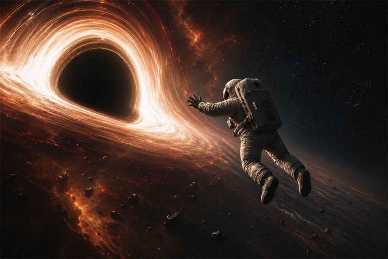 what happens if you fall into a black hole