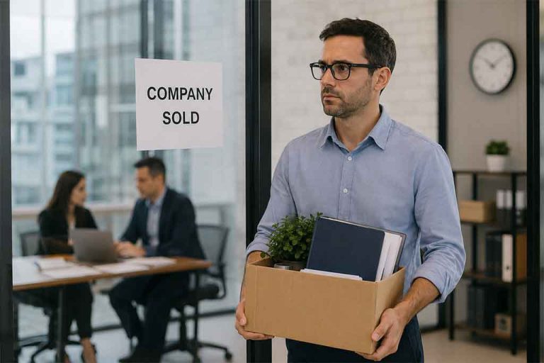what happend if the owner sell my job