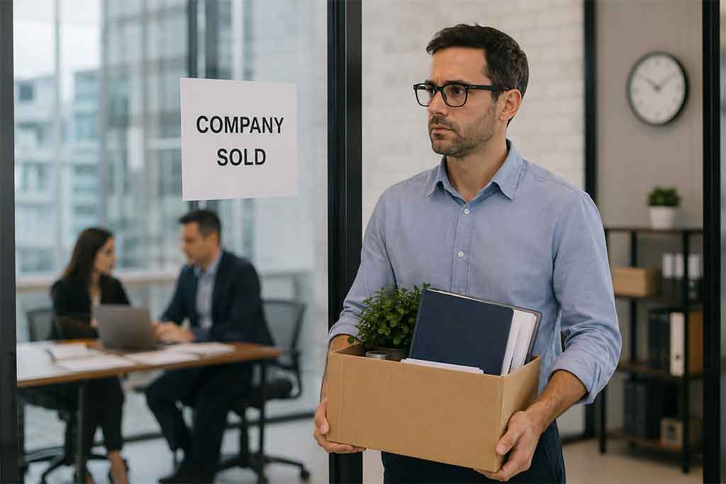 what happend if the owner sell my job