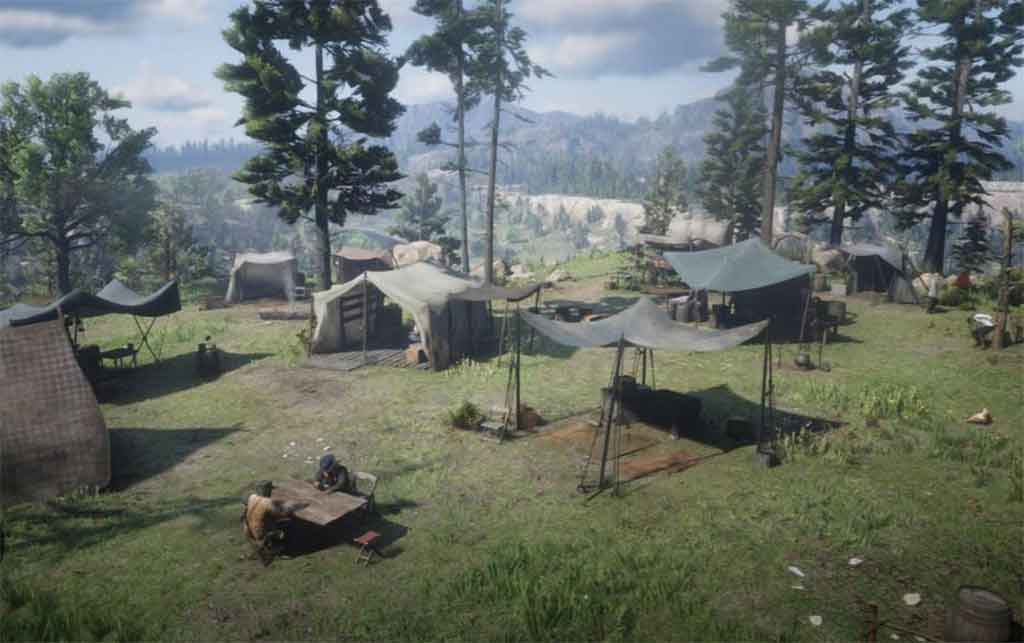 what happend if you upgrade camp in rdr2