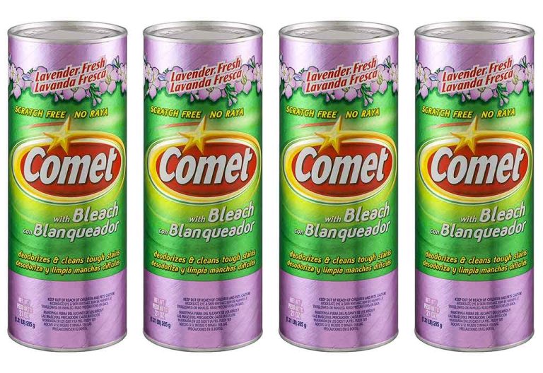 what happens if a mice eats comet bleach powder
