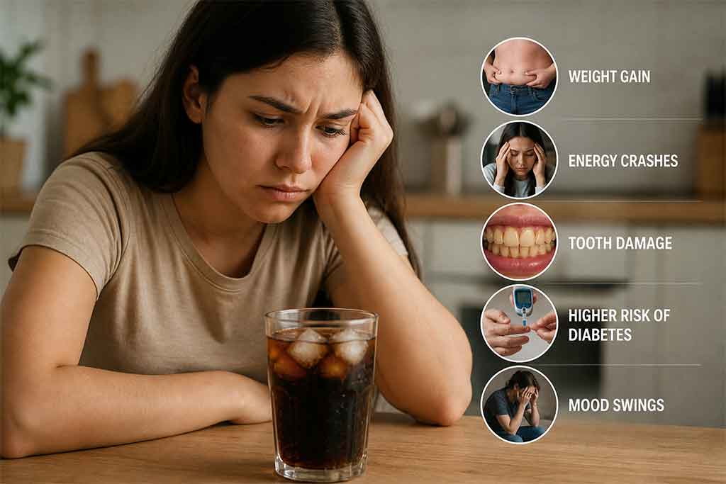 what happens if you drink soda every day for a month