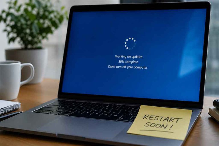 what happens if you never restart your laptop