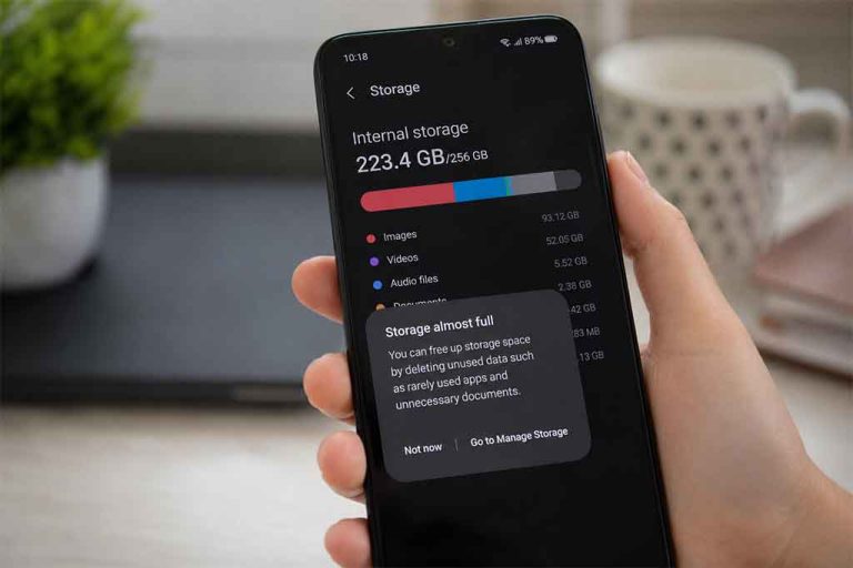 what happens if your phone storage is always full