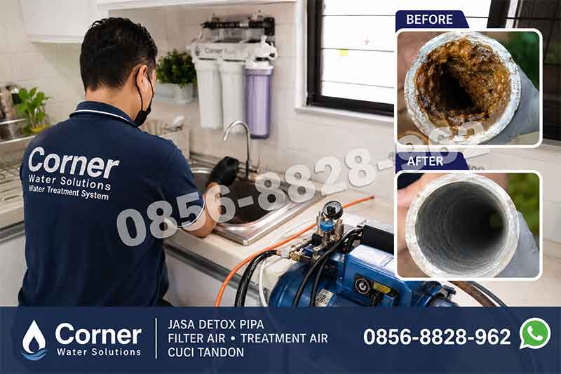 Jasa Detox Pipa Filter Air