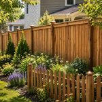 how high should a garden fence be