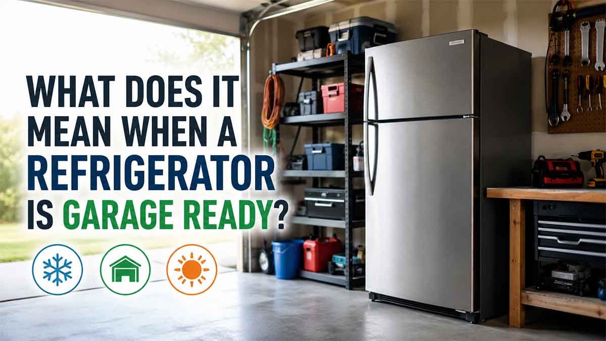 what does it mean when a refrigerator is garage ready