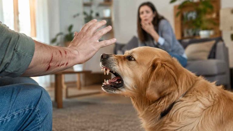what happens if a dog bites someone in your house
