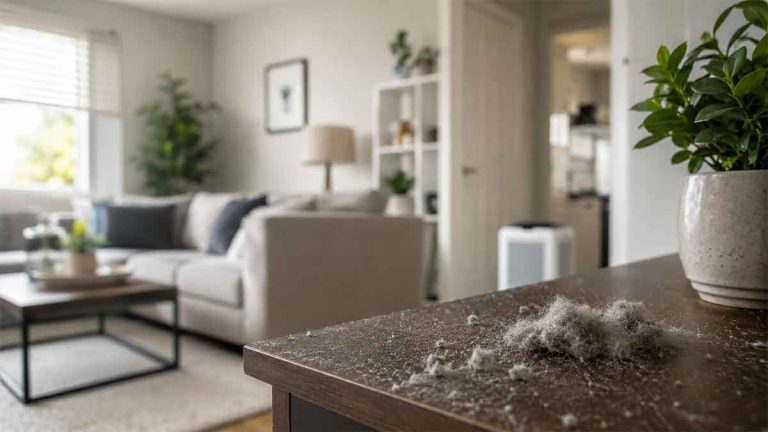 why does my house get so dusty everyday