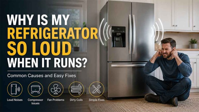 why is my refrigerator so loud when it runs